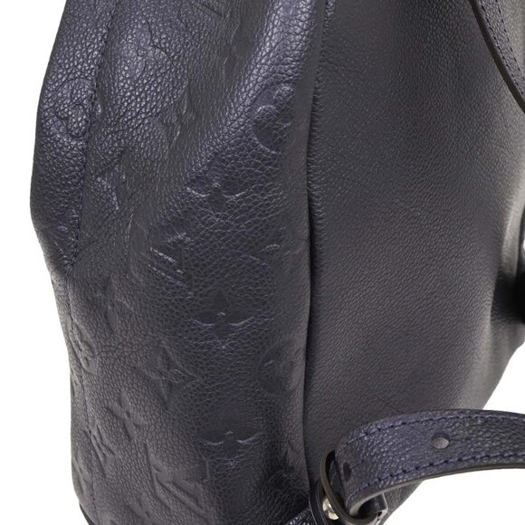 Louis Vuitton Blue Monogram Empreinte Sorbonne Backpack M43741 CA3197 177438 - Picture 3 of 10